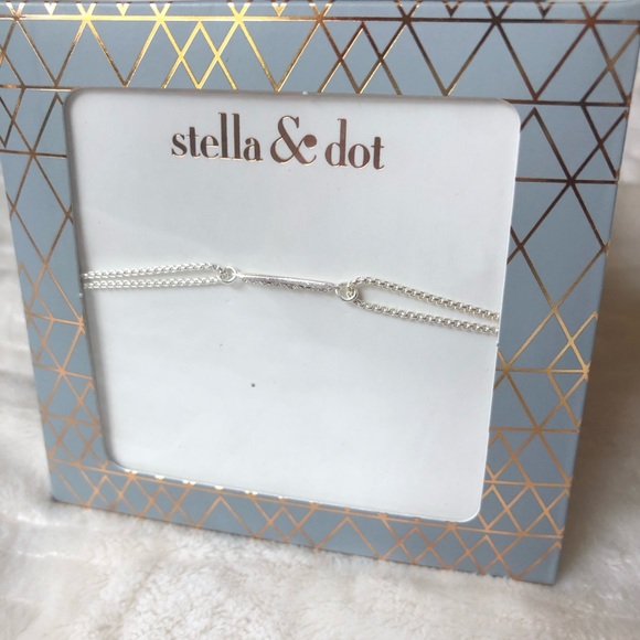 Stella & Dot Jewelry - Stella & Dot Pave Wishing Bracelet